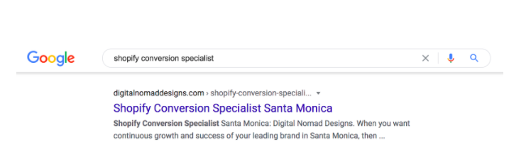 SEO Management case study - getting on the first page of Google